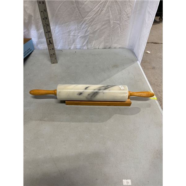 Marble rolling pin