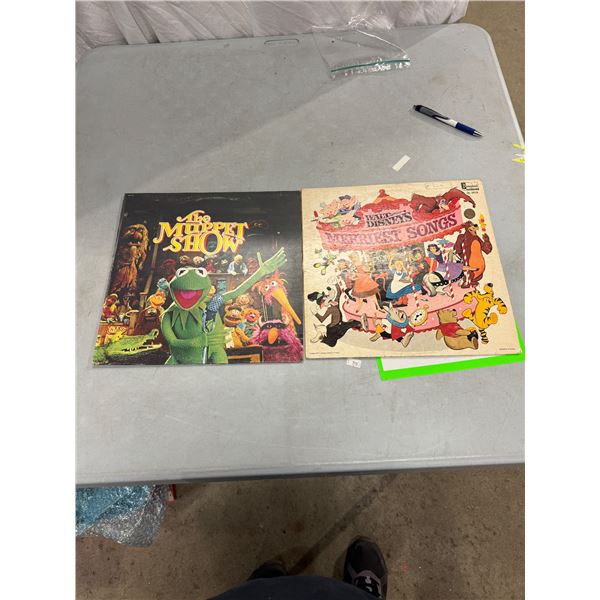 The mupet show and Walt Disney record