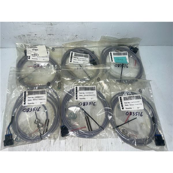 Lot of (6) Raymond #1047956/001 Sensor Assemblies