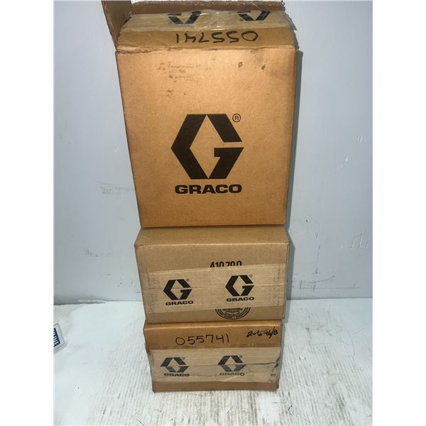 Lot of (3) GRACO #563762 Grease Jockey Lubrisystem Repair Kits