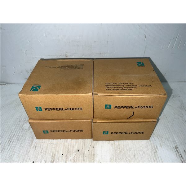 (4) Pepperl+Fuchs #VBA-2E-KE2-I/U AS-i Analog Input Modules