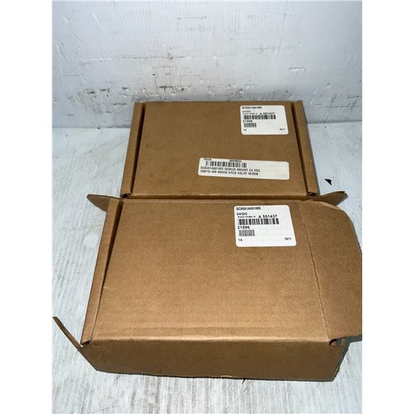 (2) ASCO #SC8551A001MS / #A551437 Valves