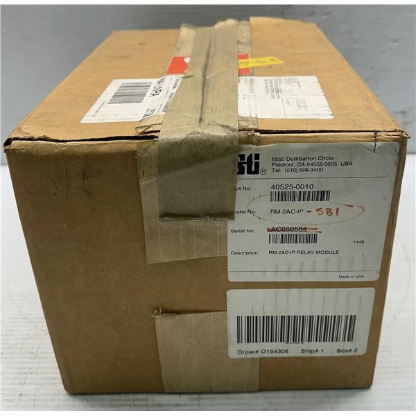 Omron Sti #RM-2AC-IP-SB1 Relay Module