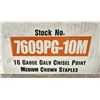 Image 3 : Lot of (4) Boxes #7609PG-10M Medium Crown Staples