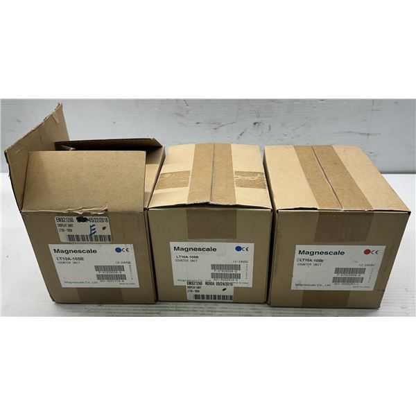 (3) Magnescale #LT10A-105B Counter Units