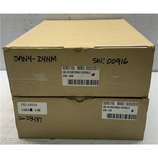 (2) FEC #SAN4-24HM AFC1500 Spindle Controllers