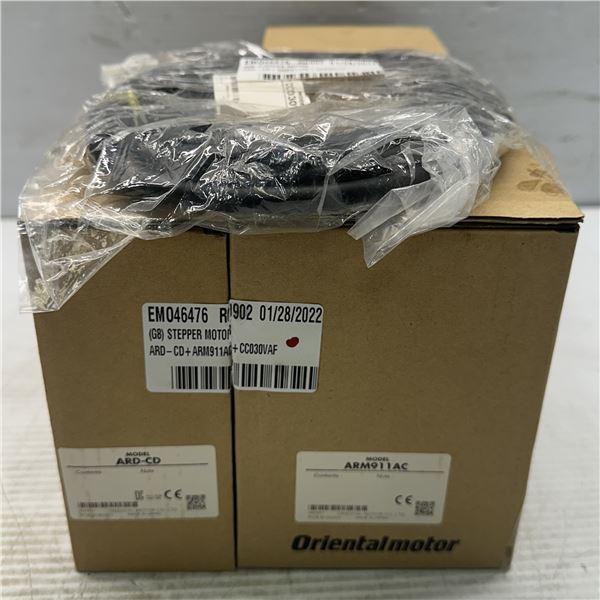 Oriental Motor #ARD-CD+ARM911AC+CC030VAF Stepping Motor