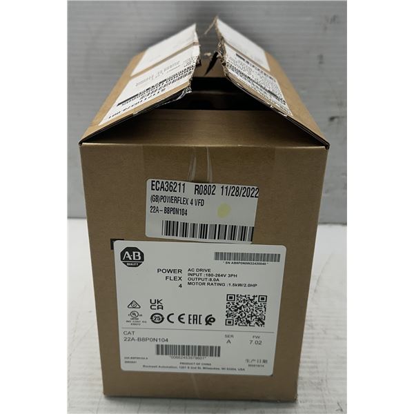 Allen Bradley #22A-B8P0N104 PowerFlex 4