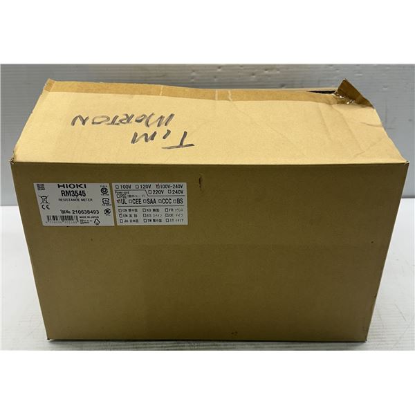 Hioki #RM3545 Resistance Meter
