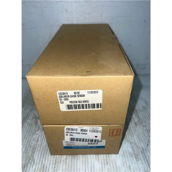 (2) ONO SOKKI #GS-5050 (G8) Linear Gauge Sensors