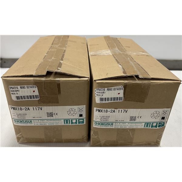 (2) Kikusui #PMX18-2A Power Supplies