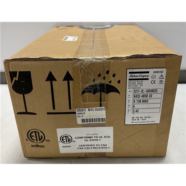 Atlas Copco #8433 4850 33 Type D313-DL-ADVANCED Controller
