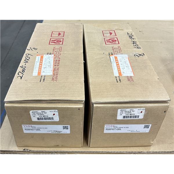 (2) THK #RS80F6ST-280LRoller Splines