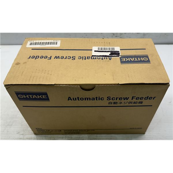 Ohtake #NJ-4540 Screw Feeder
