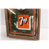 Image 3 : 7UP Clock Mirror - 13 1/4" x 21 1/2"