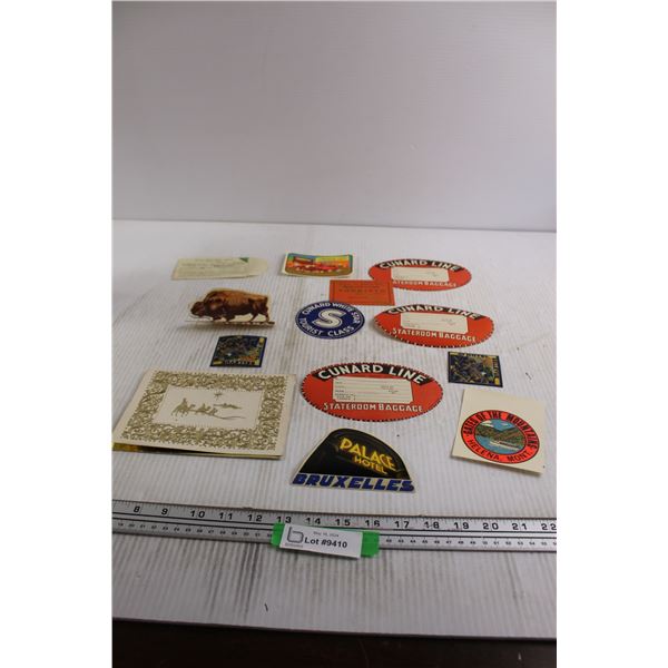 (13) Assorted Labels