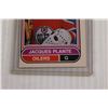 Image 3 : Jacques Plante 1975-76 WHA OPC Hockey Card