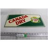 Image 1 : Canada Dry Sign - 17 1/4" x 8 1/2"