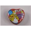 Image 5 : "The Simpsons" (16 of 28 pc) Domino Set w/Tin & Heart Tin of Caramel Popcorn (Factory Sealed)