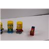 Image 3 : (5) "The Simpsons" Burger King Pop Ups Toys & Bart Simpson Watch