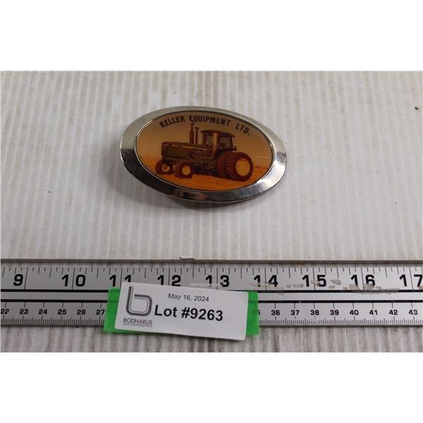 Keller Equipment Tractor Belt Buckle