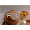 Image 6 : (2) Fire King Peach Lustre Cups and (4) Saucers