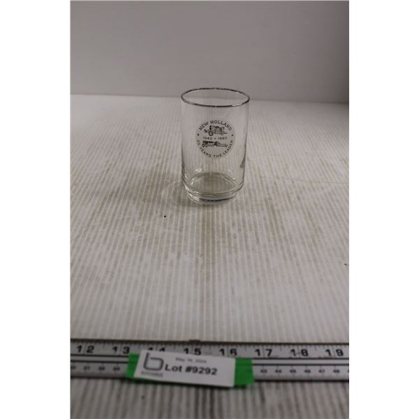New Holland 1965 25th Anniversary Baler Drinking Glass