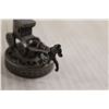 Image 3 : Miniature Pewter Horse & Carriage Ornament