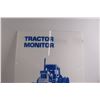 Image 2 : Flexi-Coil 1980s Hard Plastic Sign with IH Tractor - 18" x 24"