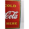 Image 4 : Coca-Cola Sign - 23 3/4" x 17 1/4"