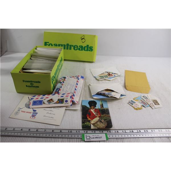 Box of Envelopes of Stamps