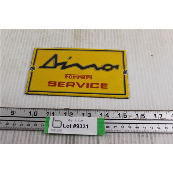 Sino Sign - 3 1/2  x 6 