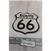 Image 1 : Route 66 Sign - 6" X 6"