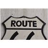 Image 2 : Route 66 Sign - 6" X 6"