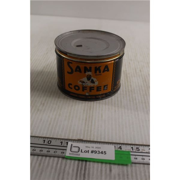 Sanka Coffee Tin