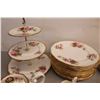 Image 4 : 43-Piece Royal Albert American Beauty Dish Set    (Prefer pick-up)