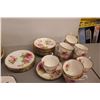 Image 5 : 43-Piece Royal Albert American Beauty Dish Set    (Prefer pick-up)