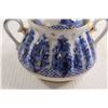 Image 4 : Flo Blue Sugar Bowl - Made in Russia