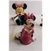 Image 4 : (2) Minnie and (2) Mickey Mouse Figurines