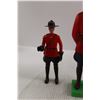 Image 2 : (3) RCMP Figurines and (2) Tins