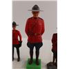 Image 3 : (3) RCMP Figurines and (2) Tins