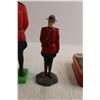 Image 4 : (3) RCMP Figurines and (2) Tins