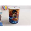 Image 6 : Superman Figurine, VHS Tape, and Other Merch