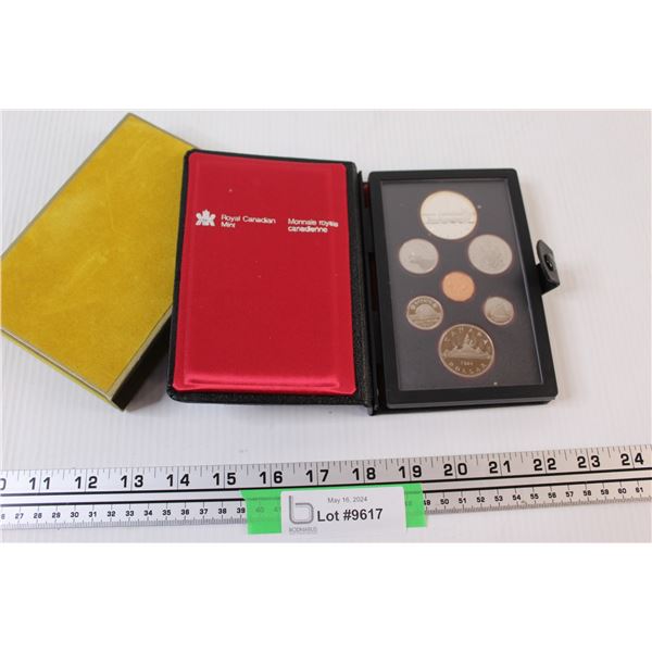Canadian Mint 1984 Coin Collection in Case