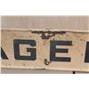 Image 3 : Agent Metal Sign - 4FTx 10"