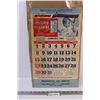 Image 1 : Rexall 1961 Wall Calendar in Plastic