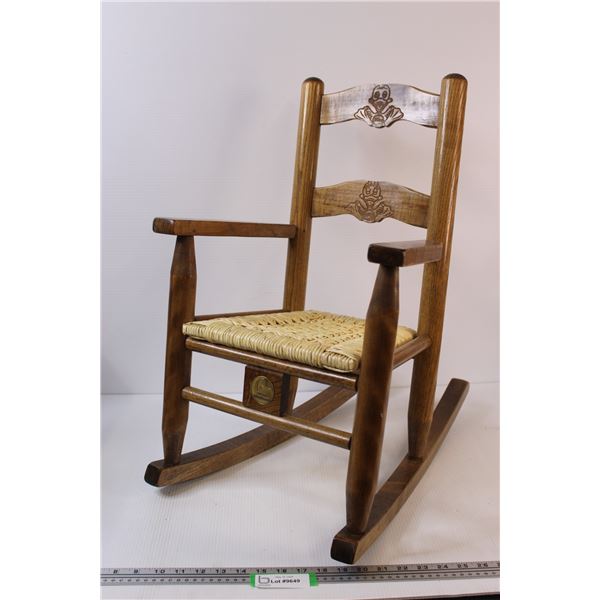 * Ducks Unlimited Children's Rocking Chair