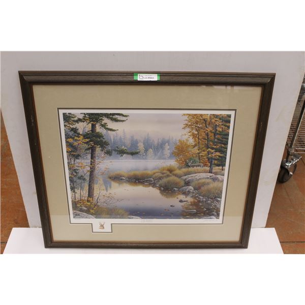 * "On The Waterfront" Framed Print/Picture by Jake Vandenbrink - 30"x 35"