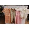 Image 1 : (3) Vintage Girls Dresses & (2) White Under Shirts ( Approx Girls Size 12-14)