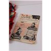 Image 2 : Vintage Knitting Manual & Knitted Throw